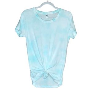 Pastel teal tie dye shirt size XL juniors. New